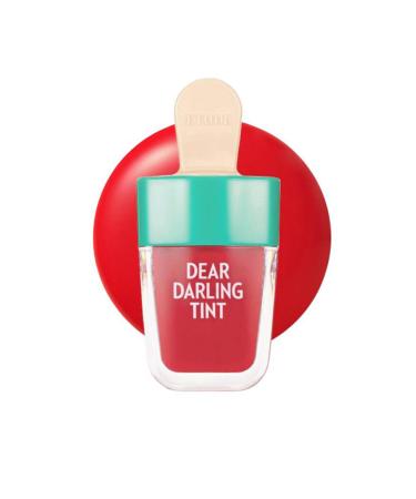 ETUDE Dear Darling Water Gel Tint -ice cream/moisturizer Long-lasting Gel Tint-rd307 Watermelon Red