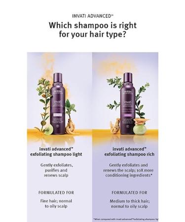 Aveda fjh utInvati Advanced Light-Light Textured Anti-Hair Loss Shampoo 200ml2665 - Buy Online on GoSupps.com