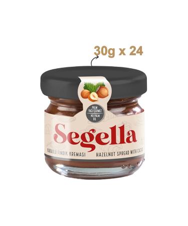 Segella Cocoa Hazelnut Cream 30g X 24 Pieces