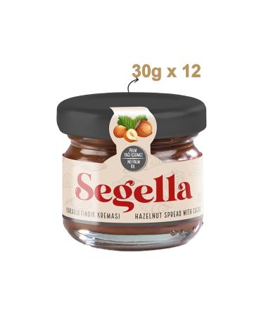Segella Cocoa Hazelnut Cream 30g X 12 Pieces