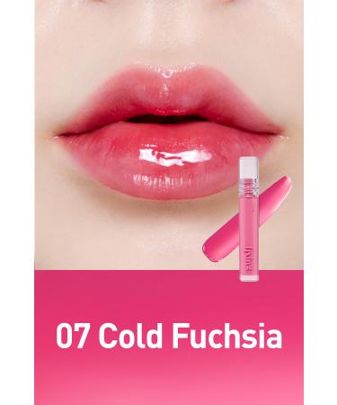 ETUDE Glow Fixing Tint /Lip Shine and Plump Long-Lasting Tint-07 Cold Fuchsia - Buy Online on GoSupps.com