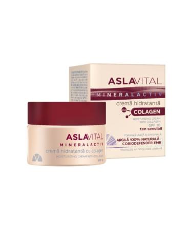 ASLAVITAL Aslavital Collagen SPF 10 Moisturizing Cream 50ml