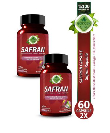 Gokcek Healing Saffron Capsule X 2