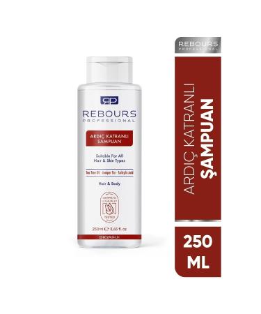 Rebours Juniper Tar Shampoo Hair and Body Seborrheic Anti-Dandruff Flaking Anti-Eczema