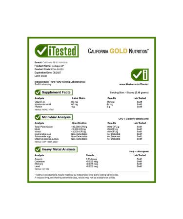California Gold Nutrition Collagenup Unflavored 7.26 Oz 206 g - Buy Online on GoSupps.com