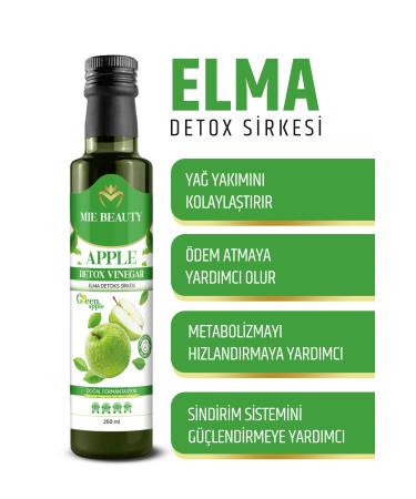 MIE BEAUTY Detox Apple Cider Vinegar Slimming 1 Edema Removal Weight Loss 250ml