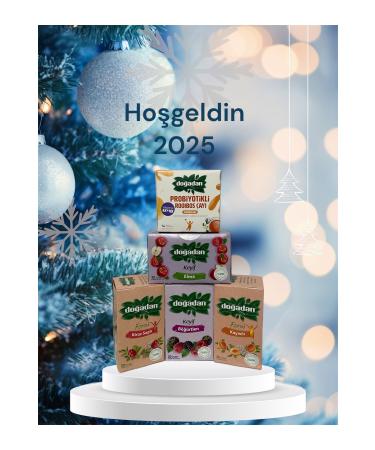 Do adan 5 in 1 New Year Package Mixed Herbal and Fruit Tea 94 Piece Herbal Tea Bag Set