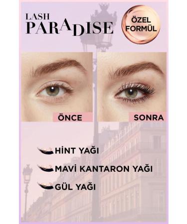 L'Oreal Paris L'or al Paris Lash Paradise Intense Black Extra Black Mascara - Buy Online on GoSupps.com