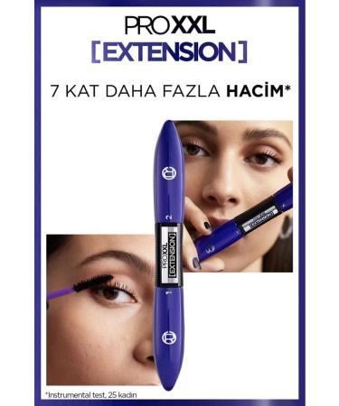 L'Oreal Paris L'or al Paris Pro Xxl Extension Double-Sided Mascara - Length Effect - Buy Online on GoSupps.com