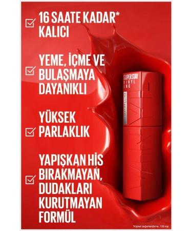 Maybelline New York Super Stay Vinyl Ink Long-Lasting Liquid Glossy Lipstick 40 Witty - Buy Online on GoSupps.com