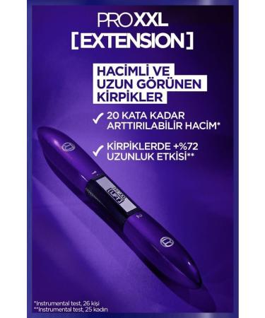 L'Oreal Paris L'or al Paris Pro Xxl Extension Double-Sided Mascara - Length Effect - Buy Online on GoSupps.com
