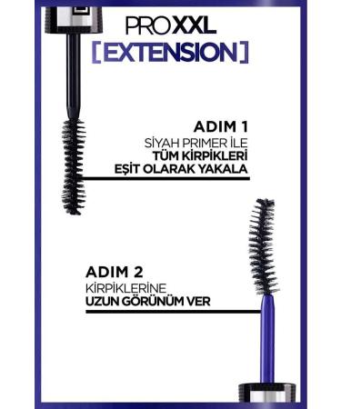 L'Oreal Paris L'or al Paris Pro Xxl Extension Double-Sided Mascara - Length Effect - Buy Online on GoSupps.com