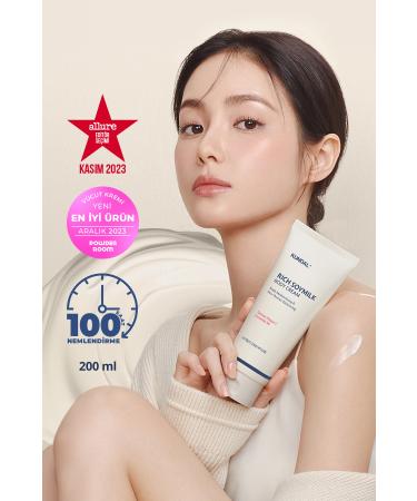 Kundal Intensive Moisturizing and Nourishing Body Care Cream KUNDAL Rich Soymilk Creamy Body Cream 200ml