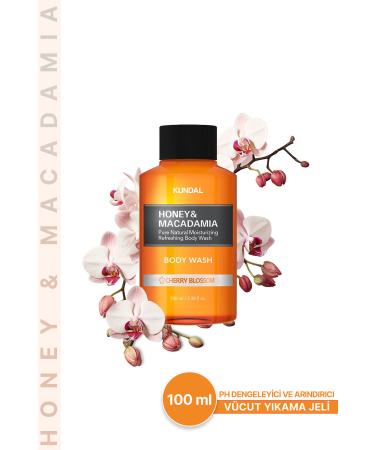 Kundal Ph Balancing and Purifying Body Wash Gel Honey&macadamia Pure Body Wash(CHERRY BLOSSOM)