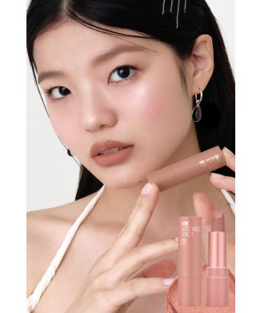 PERIPERA Intense Color Pigmented Velvet Look Lipstick Ink Velvet Intense Stick (007 SAND NUDE)
