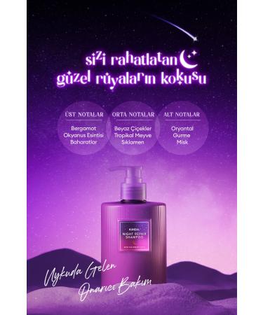 Kundal Intensive Repairing Moisturizing and Styling Care Shampoo KUNDAL Night Repair Shampoo 470ml - Buy Online on GoSupps.com