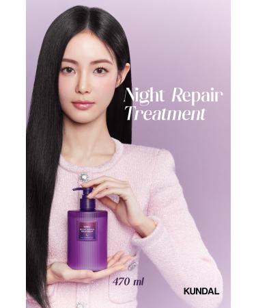 Kundal Intensive Repair Moisturizing and Styling Hair Care Cream Night Repair Treatment 470ml