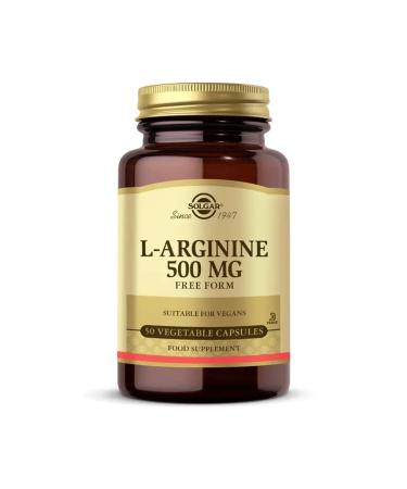 Solgar L-arginine 500 Mg 50 Capsules