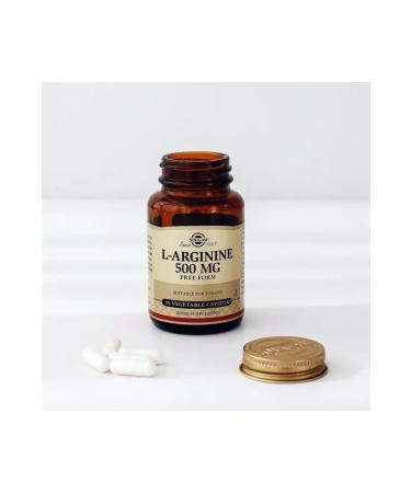 Solgar L-arginine 500 Mg 50 Capsules - Buy Online on GoSupps.com