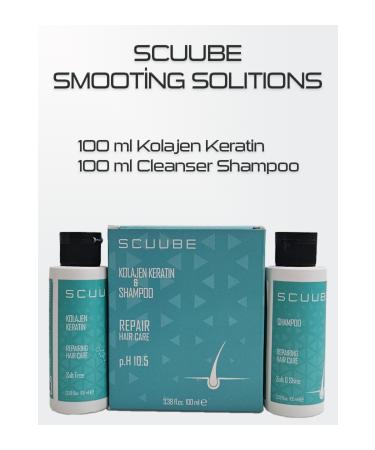 Scuube 2-Pack Brazilian Blow Dry Shampoo Keratin