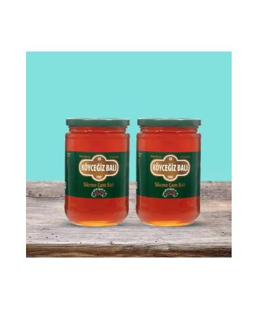 kb koycegiz honey Pine Honey 850 G Glass Jar 2 Pieces