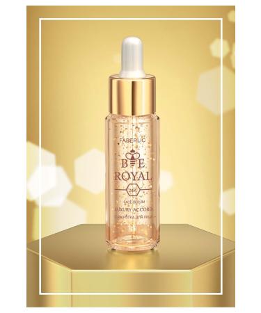 Faberlic 999 Carat Gold Particles & Pure Honey - Face Serum Luxury Accord
