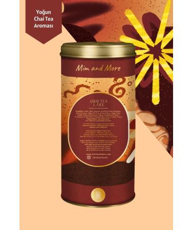 Mim and More Chai Tea Latte Tin 200 Gr - Buy Online on GoSupps.com