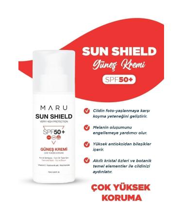 MARU Sun Shield Sun Cream 75 ml 8684091008408 - Buy Online on GoSupps.com