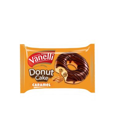 Vanelli Donut Cocoa Coated Caramel Sauce Cake 35gr (1 BOX) - Buy Online on GoSupps.com