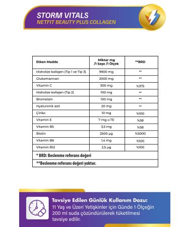 STORM VITALS STORM NETFITBEAUTY PLUS COLLAGEN 30 CHASSIS - Buy Online on GoSupps.com