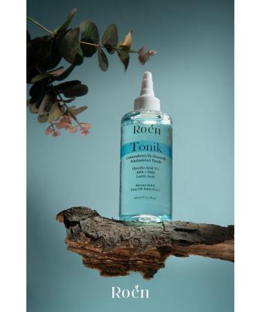 Roen Tonic Anti-Comedone Revitalizer Pore Tightener Aha Bha Glycolic Acid 5% Tonic 200 ml - Buy Online on GoSupps.com