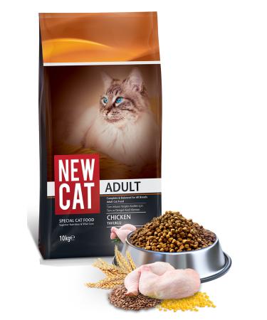 New Cat NewCat Chicken Adult Cat Food 10 KG
