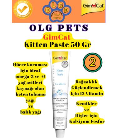 Gimcat OLG PETS Gimcat Kitten Paw Package (Kitten Tabs - Kitten Paste - Gimcat Junior Mix Cat Comb) - Buy Online on GoSupps.com