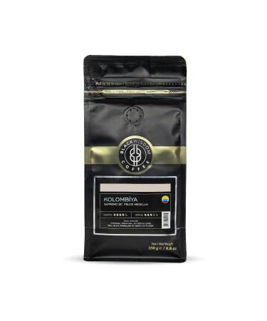 Black Wisdom Colombia - Supremo Sc. Felice Medellin Coffee Beans 250 G
