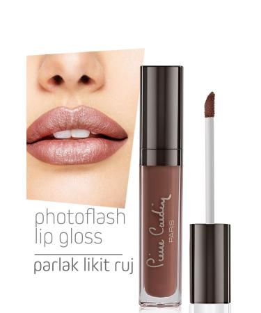 Pierre Cardin Photoflash Lipgloss Shiny Liquid Lipstick Toffee Nut - Buy Online on GoSupps.com