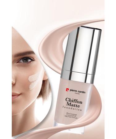 Pierre Cardin Chiffon Touch Matte Appearance Foundation - Light - Buy Online on GoSupps.com