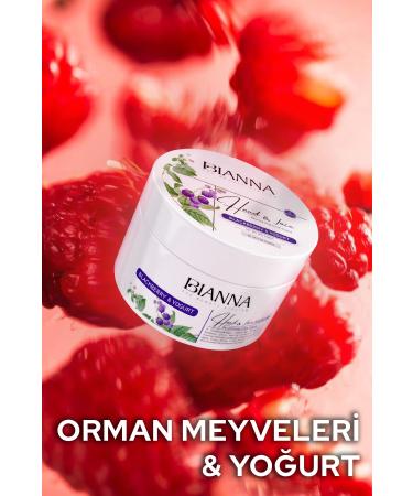 Bianna Vitamin E Hand and Face Cream Forest Fruit and Yogurt Extract Revitalizing Face Cream - 250ml - Buy Online on GoSupps.com