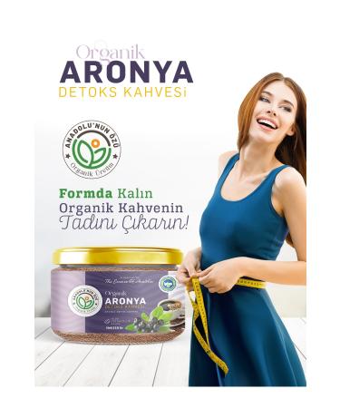 The essence of Anatolia organic production Organic Aronia Detox Coffee ''110gr'' - Buy Online on GoSupps.com
