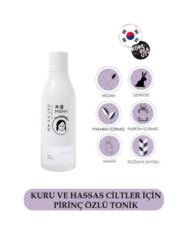 MIDHA Rice Pure Toner 200ml Rice Extract Toner