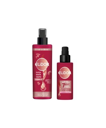 Elidor Brazilian Keratin Therapy Hair Care Series Set of 2 - Buy Online on GoSupps.com