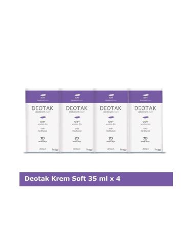 Deotak Cream Deodorant Soft