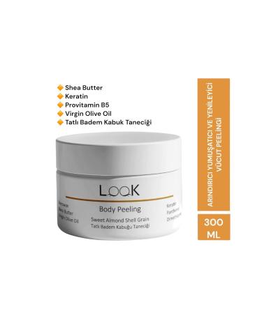 Look Purifying Softening Renewing and Brightening Body Peeling Cleanser 300 gr