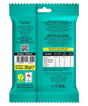 Mixmey Jelimey Classic 12 Pieces x 35 gr - Buy Online on GoSupps.com