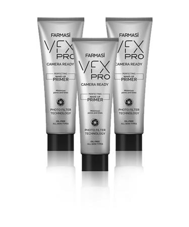 Farmasi Vfx Pro Camera Ready Make-up Base-20 Ml 3 Pieces