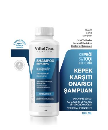 VilleD'eau Anti-Dandruff Shampoo 100 ml travel size