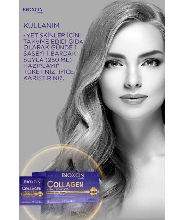 Bioxcin Beauty Collagen Powder 30 Sachets X 10 000 Mg Type 1 - Type 3 Hydrolyzed Collagen - Keratin - Buy Online on GoSupps.com