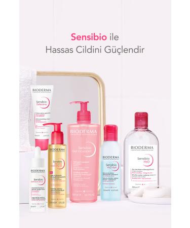 Bioderma Sensibio Foaming Gel Sensitive and Normal Skin Rinse Micellar Facial Cleansing Gel 200 ml - Buy Online on GoSupps.com