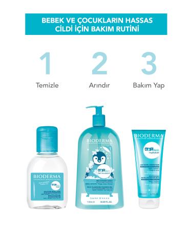 Bioderma Abcderm Foaming Cleanser 200 ml - Buy Online on GoSupps.com