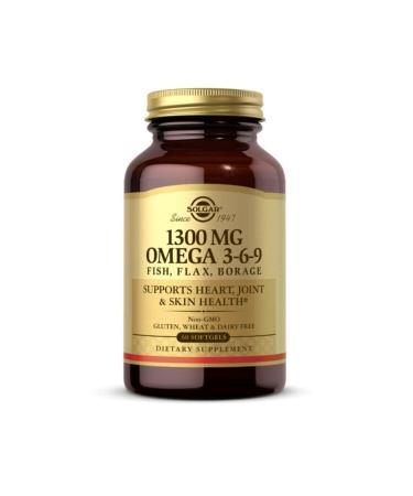 Solgar Efa 1300 Mg Omega 3-6-9 60 Softgel + Vitamin D3 1000 Iu 100 Tablets - Buy Online on GoSupps.com