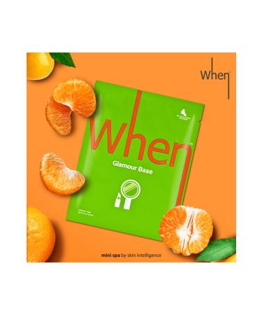 When Beauty Glamour Base Firming Premium Bio Cellulose Face Mask - Buy Online on GoSupps.com